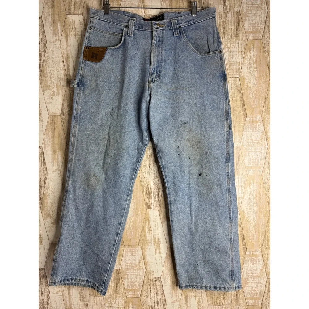 Wrangler Riggs Workwear‎ DuraShield Carpenter Jeans Mens 36x30 ,Actual (36X29